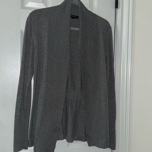 Banana republic gray open cardigan